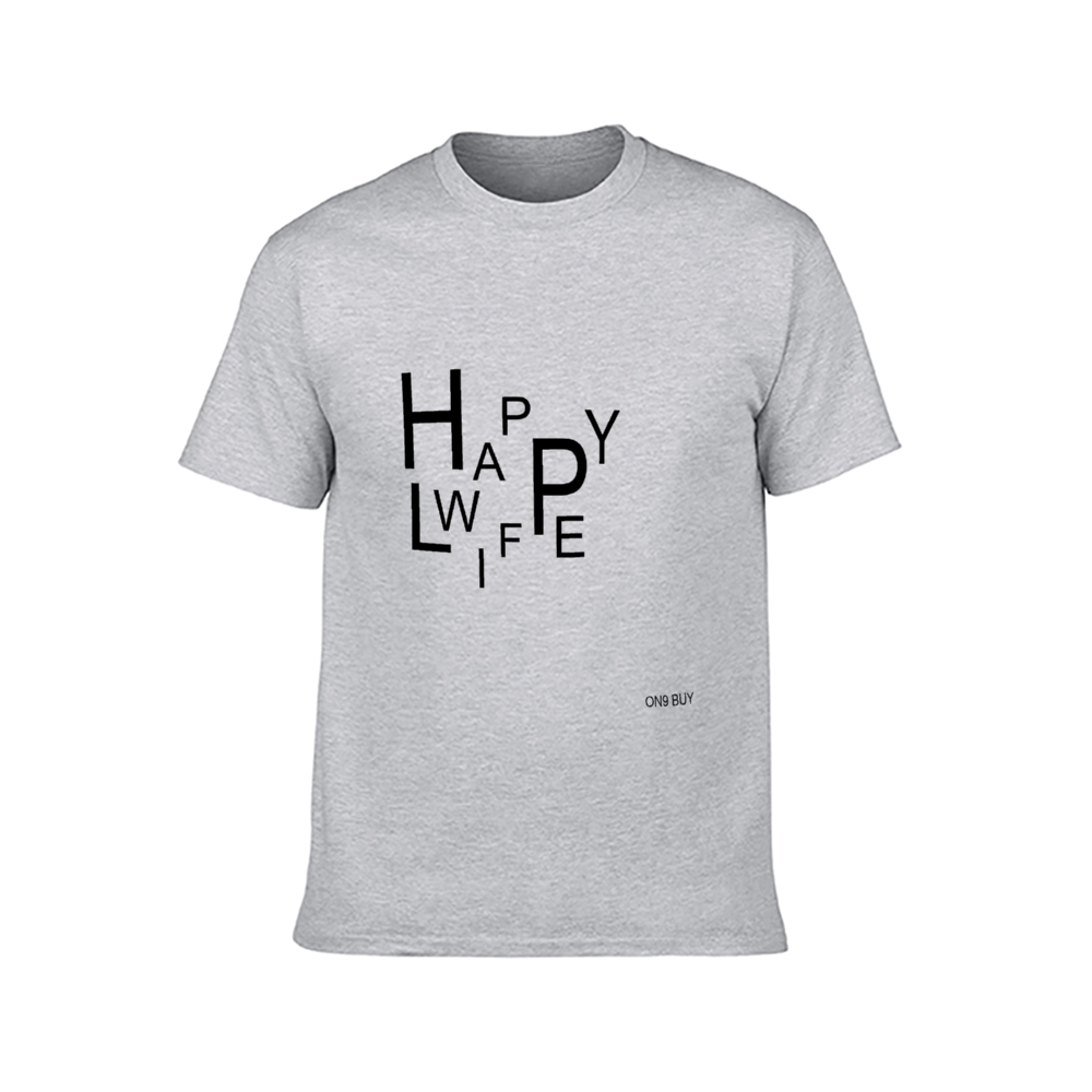 T-shirt - Happy Wife Happy Life
