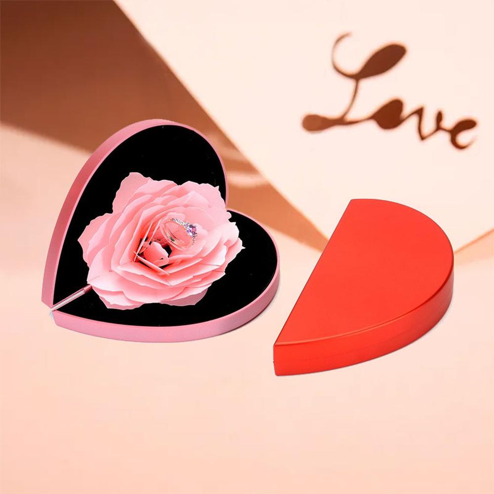 Heart Shape Ring Box